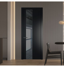 19 PW Блэк Зеркало Grey молдинг Серая ночь