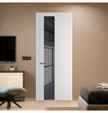 19 PW Крем Вайт Зеркало Grey молдинг Красный антрацит