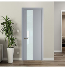 19 PW Смоки Lacobel Белый лак молдинг Деорэ