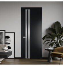 20 PW Блэк Lacobel Серебряный лак молдинг Вайт