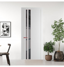 20 PW Крем Вайт Зеркало Grey молдинг Красный антрацит