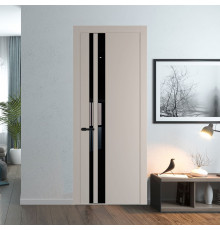 20 PW Сэнд Lacobel Черный лак молдинг Черный матовый