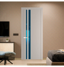 20 PW Сэнд Зеркало Blue молдинг Вайт