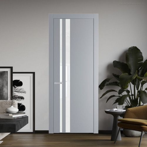 Межкомнатная дверь ProfilDoors 20 PW Смоки Лак классик молдинг Зеленый воск