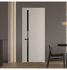 21 PW Сэнд Lacobel Черный лак молдинг Черный матовый
