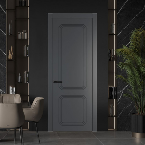 Межкомнатная дверь ProfilDoors 33 PW Графит Глухая