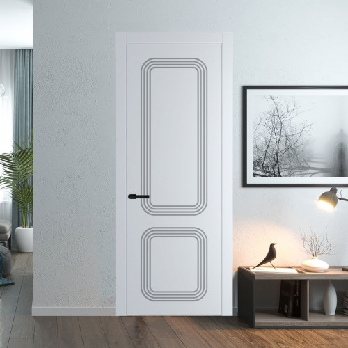 Межкомнатная дверь ProfilDoors 35 PW Вайт Глухая