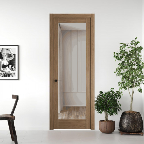 5.1.2 ND.O Дуб Мокко стекло Прозрачное ProfilDoors Orange
