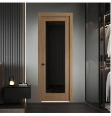 6.1.2 ND.O Дуб Мокко стекло Черное тонированное ProfilDoors Orange