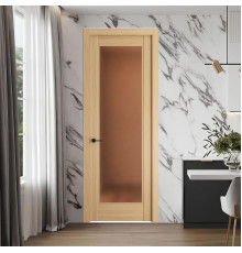 6.1.2 ND.O Дуб Натуральный стекло Золотистая бронза матовое ProfilDoors Orange
