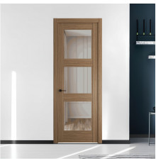6.3.2 ND.O Дуб Мокко стекло Прозрачное ProfilDoors Orange