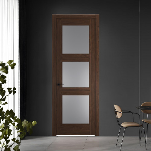 6.3.2 ND.O Орех Шоколад стекло Графит ProfilDoors Orange