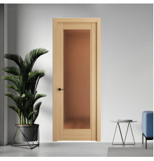 7.1.2 ND.O Дуб Натуральный стекло Золотистая бронза матовое ProfilDoors Orange