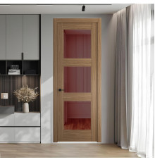 7.3.2 ND.O Дуб Мокко стекло Золотистая бронза ProfilDoors Orange