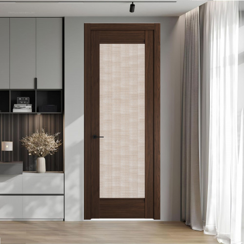 9.1.2 ND.O Орех Шоколад стекло Град ProfilDoors Orange