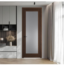 10.1.2 ND.O Орех Шоколад стекло Графит ProfilDoors Orange