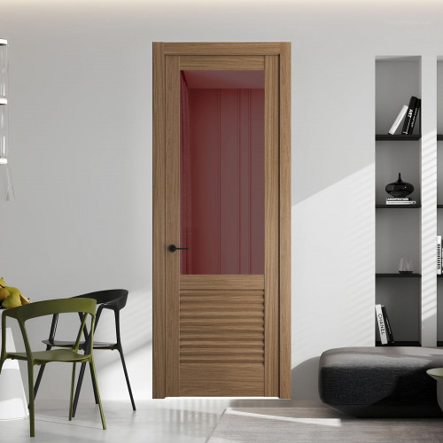 11.2.2 ND.O Дуб Мокко стекло Золотистая бронза ProfilDoors Orange