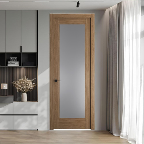 6.1.2 ND.O Дуб Мокко стекло Графит ProfilDoors Orange