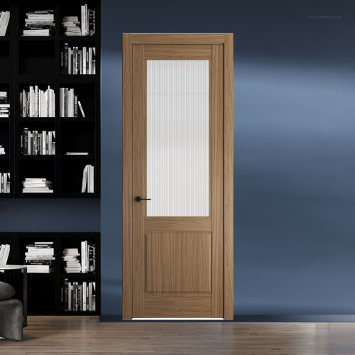 6.2.2 ND.O Дуб Мокко стекло Мору осветленное ProfilDoors Orange