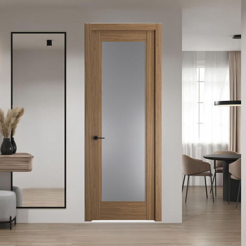 7.1.2 ND.O Дуб Мокко стекло Графит ProfilDoors Orange