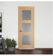 7.3.2 ND.O Дуб Натуральный стекло Графит ProfilDoors Orange