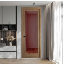 8.1.2 ND.O Дуб Мокко стекло Золотистая бронза ProfilDoors Orange