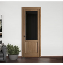 8.2.2 ND.O Дуб Мокко стекло Черное тонированное ProfilDoors Orange