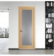 5.1.2 ND.O Дуб Натуральный стекло Графит ProfilDoors Orange