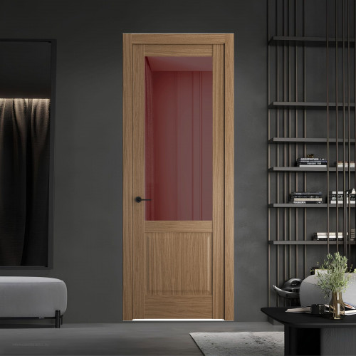 5.2.2 ND.O Дуб Мокко стекло Золотистая бронза ProfilDoors Orange