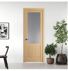 5.2.2 ND.O Дуб Натуральный стекло Графит ProfilDoors Orange