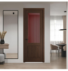 6.2.2 ND.O Орех Шоколад стекло Золотистая бронза ProfilDoors Orange