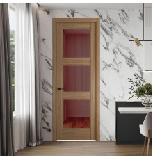6.3.2 ND.O Дуб Мокко стекло Золотистая бронза ProfilDoors Orange