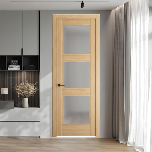7.3.2 ND.O Дуб Натуральный стекло Матовое ProfilDoors Orange