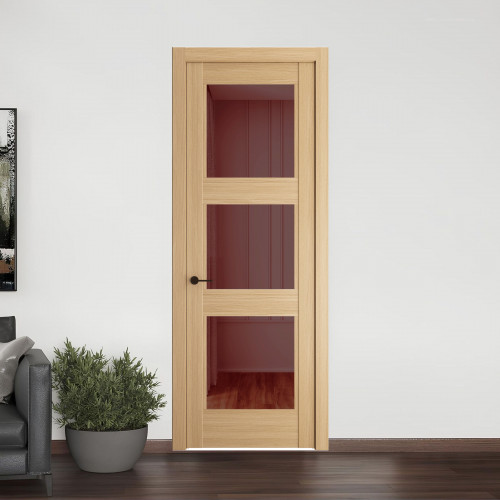 7.3.2 ND.O Дуб Натуральный стекло Золотистая бронза ProfilDoors Orange