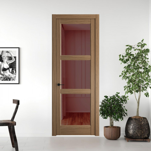 8.3.2 ND.O Дуб Мокко стекло Золотистая бронза ProfilDoors Orange