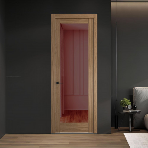 11.1.2 ND.O Дуб Мокко стекло Золотистая бронза ProfilDoors Orange