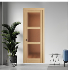 5.3.2 ND.O Дуб Натуральный стекло Золотистая бронза матовое ProfilDoors Orange