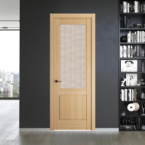 6.2.2 ND.O Дуб Натуральный стекло Град ProfilDoors Orange