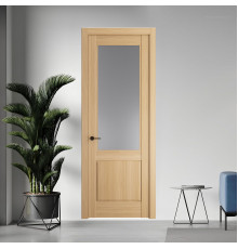 6.2.2 ND.O Дуб Натуральный стекло Графит ProfilDoors Orange