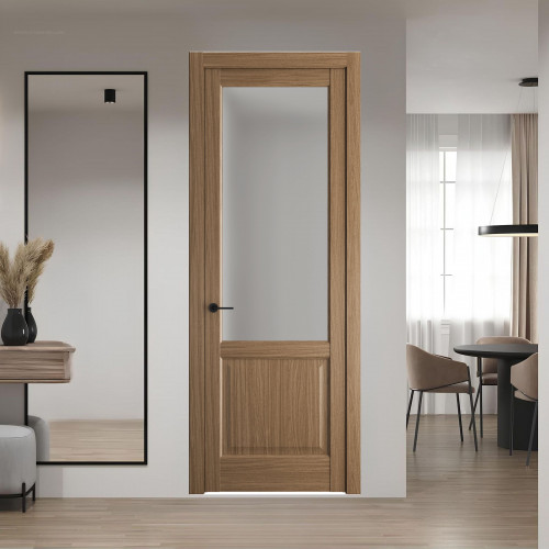 8.2.2 ND.O Дуб Мокко стекло Матовое ProfilDoors Orange
