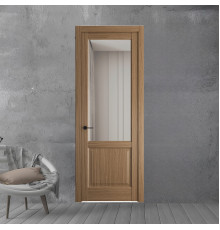 8.2.2 ND.O Дуб Мокко стекло Прозрачное ProfilDoors Orange