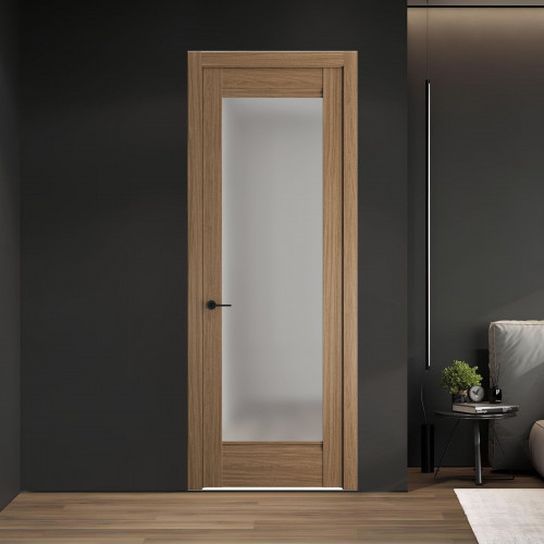 9.1.2 ND.O Дуб Мокко стекло Матовое ProfilDoors Orange