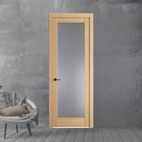 11.1.2 ND.O Дуб Натуральный стекло Графит ProfilDoors Orange