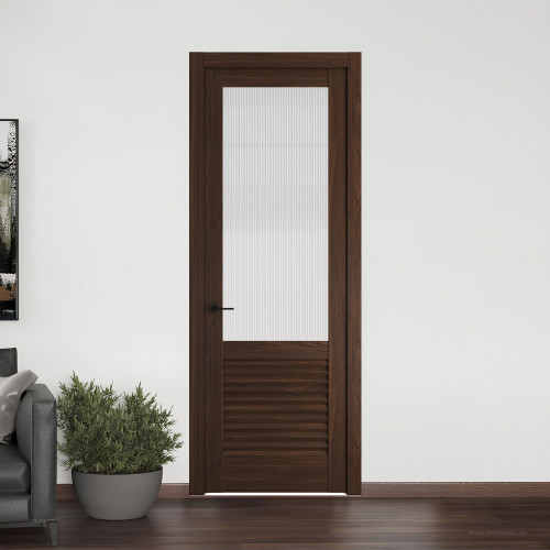 11.2.2 ND.O Орех Шоколад стекло Мору осветленное ProfilDoors Orange