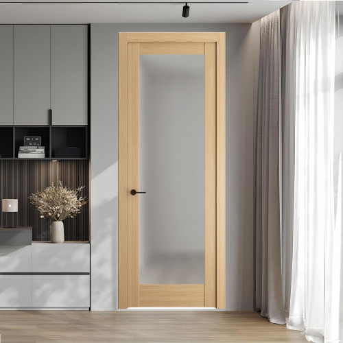 5.1.2 ND.O Дуб Натуральный стекло Матовое ProfilDoors Orange