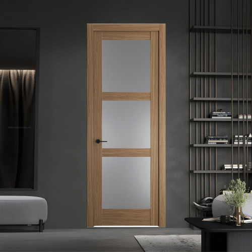 5.3.2 ND.O Дуб Мокко стекло Графит ProfilDoors Orange