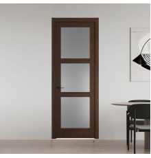 5.3.2 ND.O Орех Шоколад стекло Графит ProfilDoors Orange