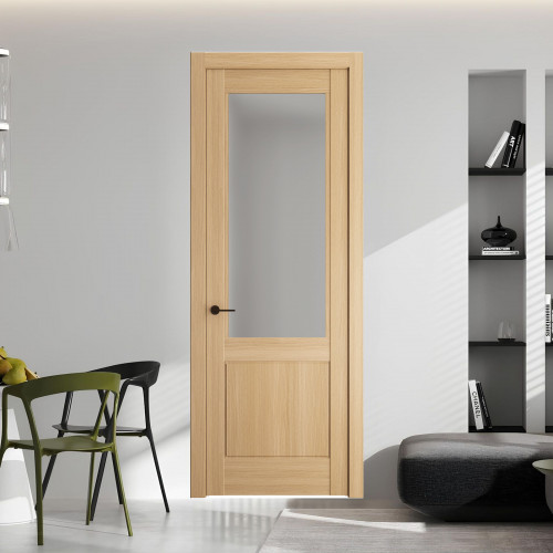 7.2.2 ND.O Дуб Натуральный стекло Матовое ProfilDoors Orange