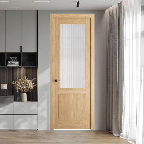 7.2.2 ND.O Дуб Натуральный стекло Мору осветленное ProfilDoors Orange