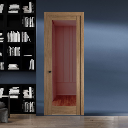 10.1.2 ND.O Дуб Мокко стекло Золотистая бронза ProfilDoors Orange